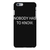 no body has to know iPhone 6 Plus/6s Plus Case