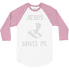 jesus drives me 3/4 Sleeve Shirt