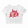 pizza slayer Crop Top