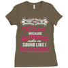 they call me gram partner in crime Ladies Fitted T-Shirt