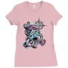 summer cthulhu Ladies Fitted T-Shirt