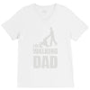 fathers day gift   the walking dad V-Neck Tee