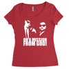 the blues brothers inspired on a mission from god funny Women's Triblend Scoop T-shirt