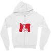 hand love Zipper Hoodie