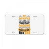 My Daughter Super Awesome Dad License Plate