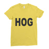 hog Ladies Fitted T-Shirt