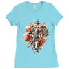 builder's downfall Ladies Fitted T-Shirt
