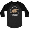 save the trash pandas 3/4 Sleeve Shirt