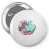 japanese pastel kawaii anime meme surf beach wave Pin-back button