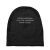 assassins slogan Baby Beanies