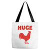 huge cock Tote Bags