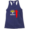 respect batle royal gaming Racerback Tank