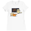 not paying attention Ladies Fitted T-Shirt