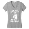 uncle si you can't fix stupid duck dynasty hey jack Women's V-Neck T-Shirt