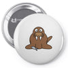 cokelat animal Pin-back button