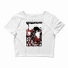 b shirt Crop Top