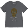 skull bullets V-Neck Tee