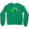 cider slave drinking west country apple scrumpy rough cyder Crewneck Sweatshirt