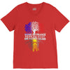 vivre en france des racines belges V-Neck Tee