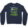 my broom broke Crewneck Sweatshirt