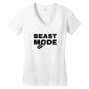 Beast Mode On Women's V-Neck T-Shirt