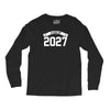 class of 2027 novelty high school elementary Long Sleeve Shirts