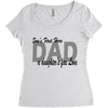 sons first hero Women's Triblend Scoop T-shirt