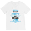 The Best Poppy Was Born In June V-Neck Tee