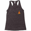 pizza christmas tree pocket Racerback Tank