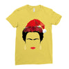 frida kahlo christmas Ladies Fitted T-Shirt