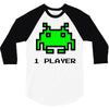 arcade player one 3/4 Sleeve Shirt