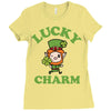 lucky charm 2 Ladies Fitted T-Shirt