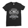 vintage quality without compromise 1960 aged to perfection Ladies Fitted T-Shirt