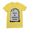 delete my browser history Ladies Fitted T-Shirt
