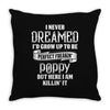 Perfect Freakin Poppy Throw Pillow