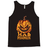 mad halloween pumpkin Tank Top