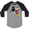 zombie mickey 3/4 Sleeve Shirt