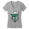 time money Women's V-Neck T-Shirt