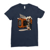 back to jakku Ladies Fitted T-Shirt
