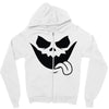 evil jack o' lantern scary Zipper Hoodie