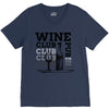 Wine Club V-Neck Tee
