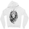 lion with crown Zipper Hoodie