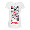 girls fashion Maternity Scoop Neck T-shirt