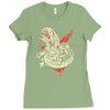 chest burstin' alien Ladies Fitted T-Shirt