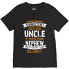 Super Cool Uncle Of A Freaking Awesome Nephew V-Neck Tee