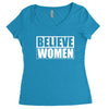 Believe Women Women's Triblend Scoop T-shirt