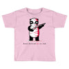 black, red and white Toddler T-shirt