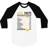 Leo Facts Zodiac 3/4 Sleeve Shirt