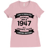 Premium Vintage 1947 Ladies Fitted T-Shirt