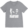 blues brothers inspired on a mission from god funny V-Neck Tee